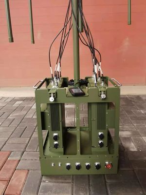 20MHz-6GHz العسكرية إشارة جهاز تشويش 1 ساعة وقت العمل مع اجراءات امنية مشددة